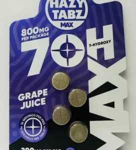 Hazy Tabz 7oh Max Grape Juice 200mg