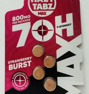 Hazy Tabz 7oh Max Strawberry Burst 200mg