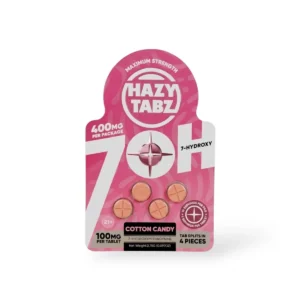 Hazy Tabz Maximum Strength 7-Hydroxy Cotton Candy 100mg Tablet