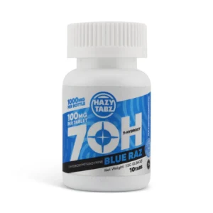 Hazy Tabz 7-Hydroxy Chewable Tablets Blue Razz 100mg