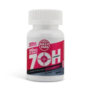 Hazy Tabz 7-Hydroxy Chewable Tablets Strawberry 100mg